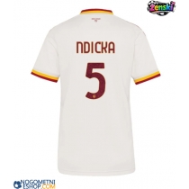 Ženski Nogometni dresi AS Roma Evan Ndicka #5 Gostujoči 2026-27 Kratek Rokav